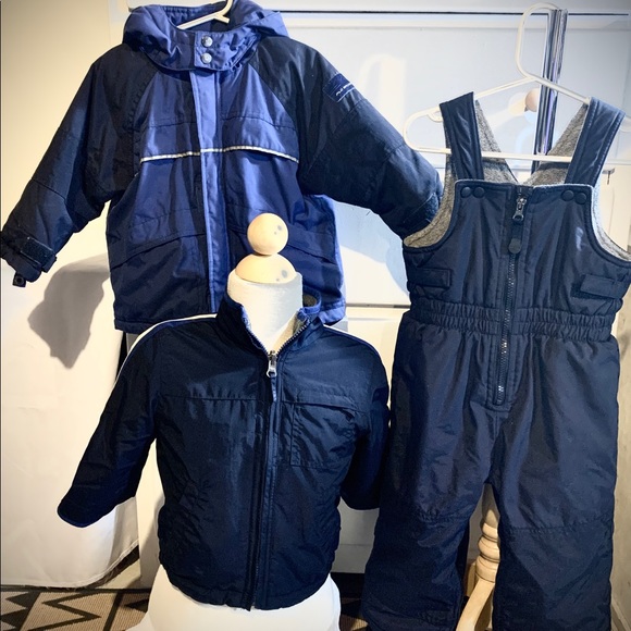 3 in 1 Children’s Place Jacket with Snow Pants - Picture 2 of 7